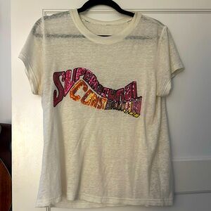 Zimmermann Charm sequin t shirt sz 1
